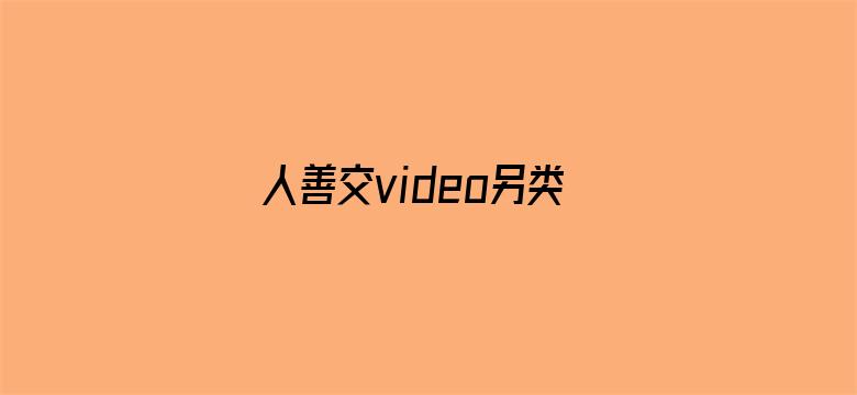 >人善交video另类横幅海报图